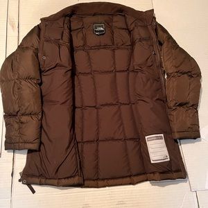 THE NORTH FACE  550 brown down  jacket in excellent condition